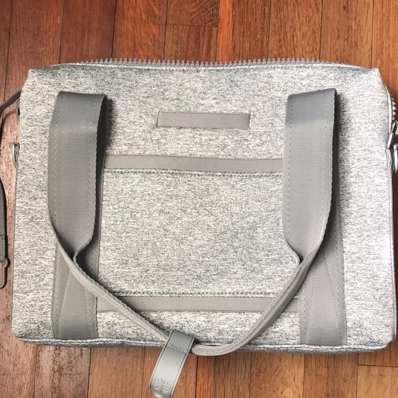 Dagne Dover Ryan Laptop Bag Medium Heather Grey - Picture 6 of 7